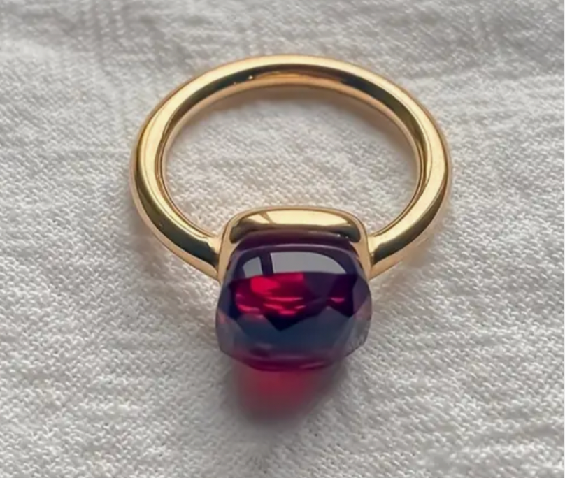 Red Crystal Ring
