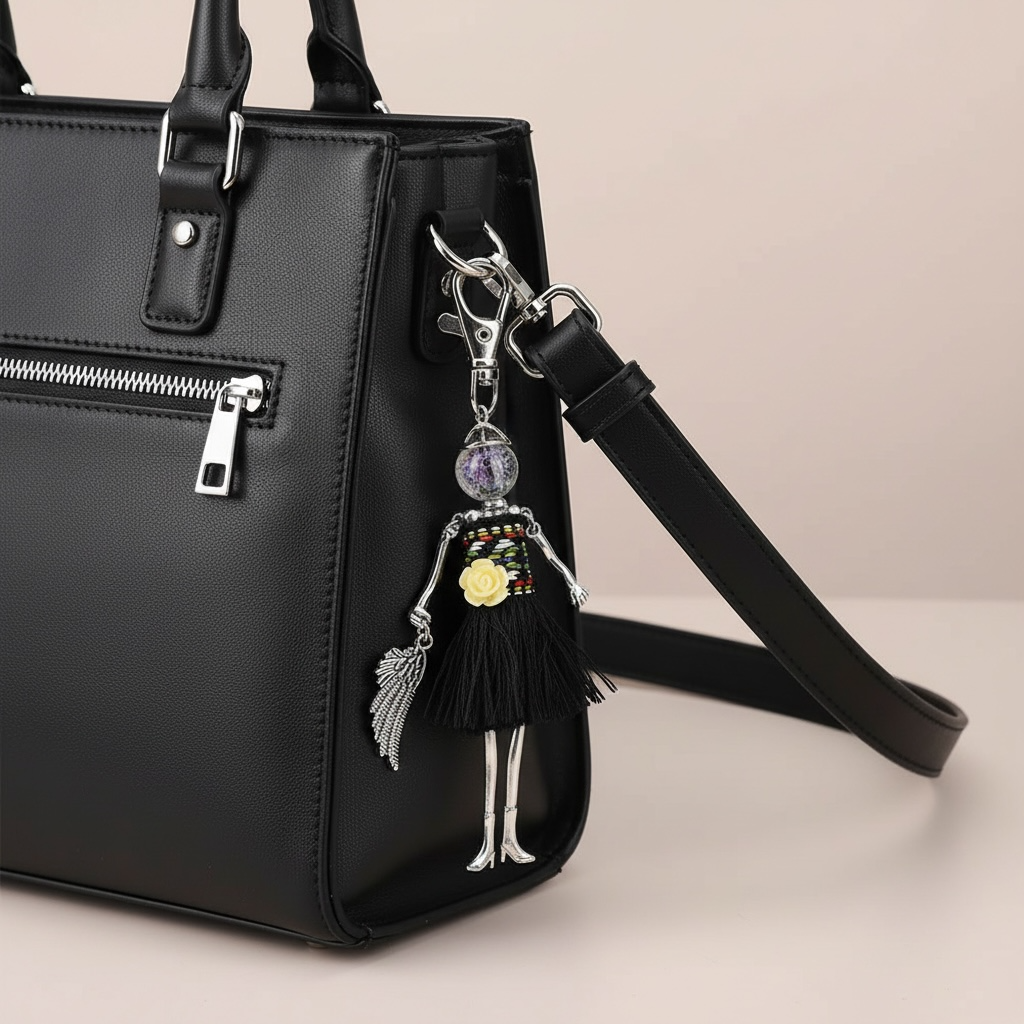 Miss Coco Purse Charm