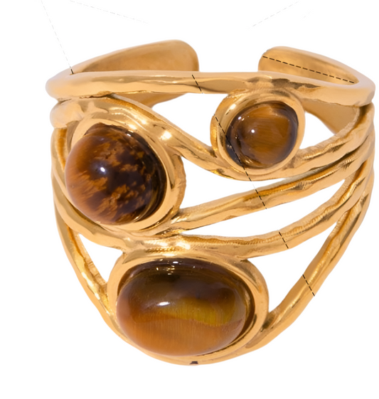 Tigger Eye Ring