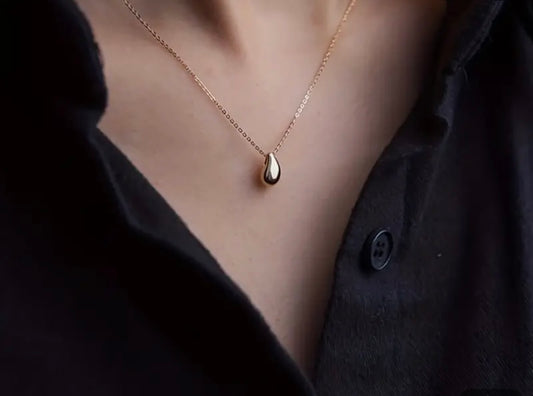 Dainty Bean Necklace