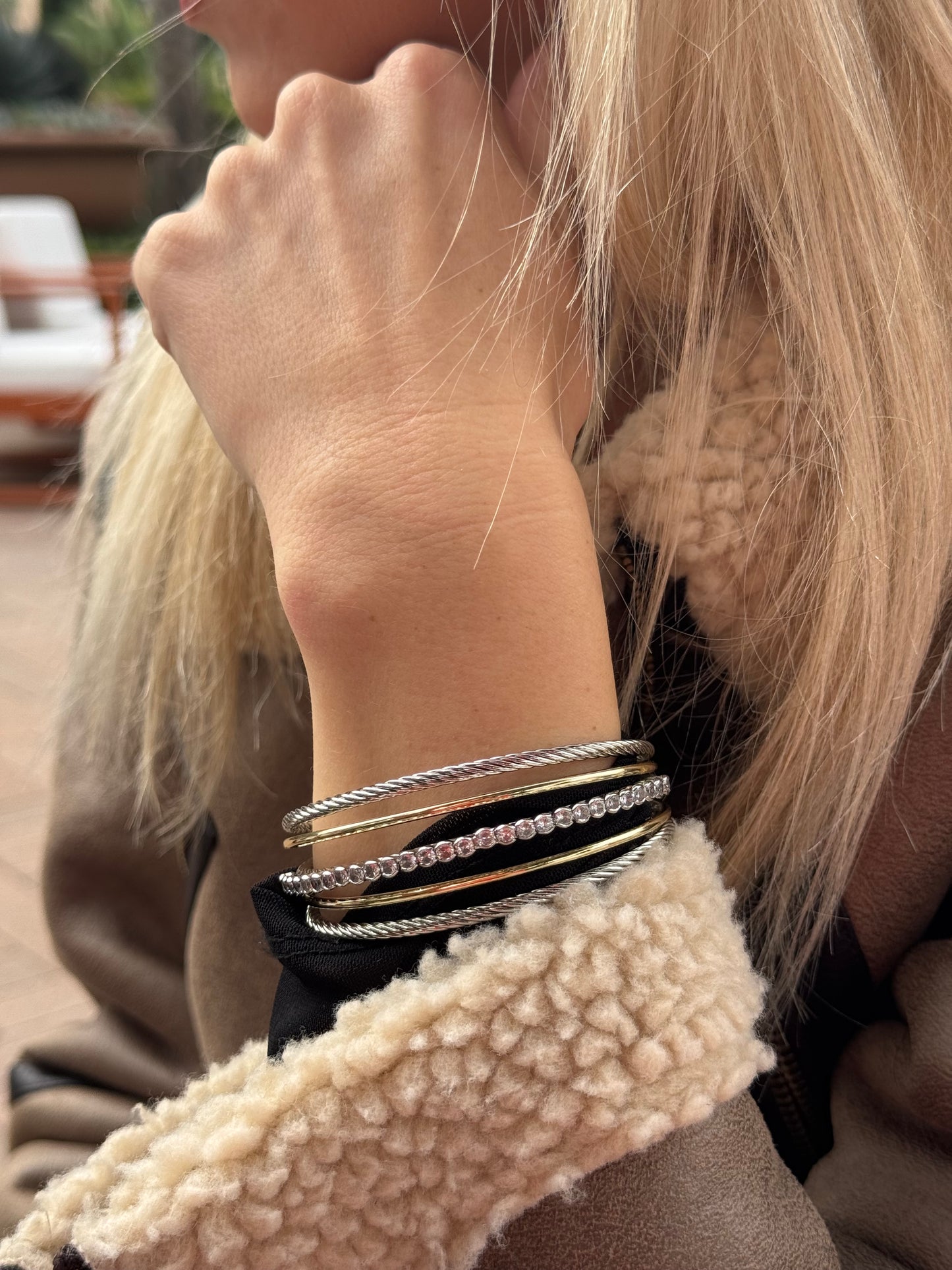 Multi Row Bangle