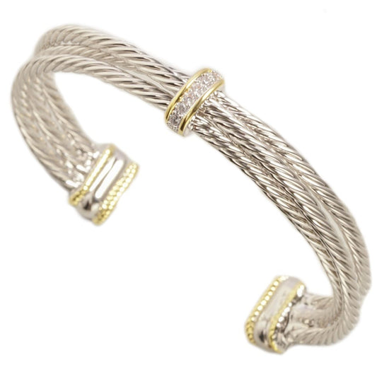 Three In One Twist Bangle