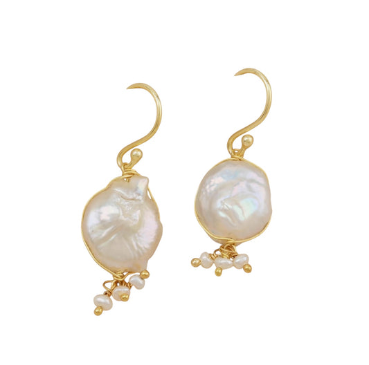 Pearl Dainty Drop Earrings