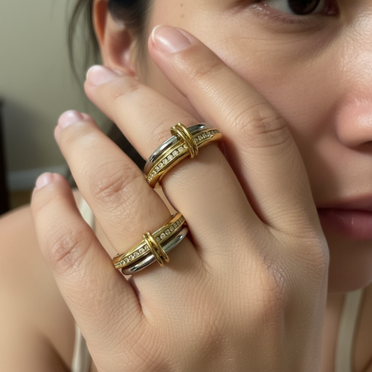 Two Circle Ring