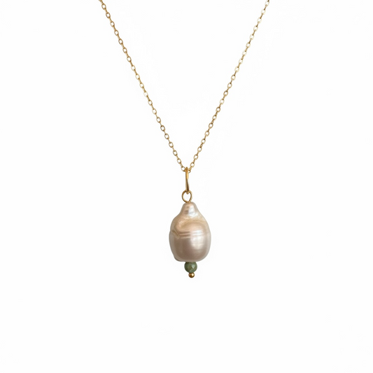 Pearl & Turquoise Charm / Chain Not Included
